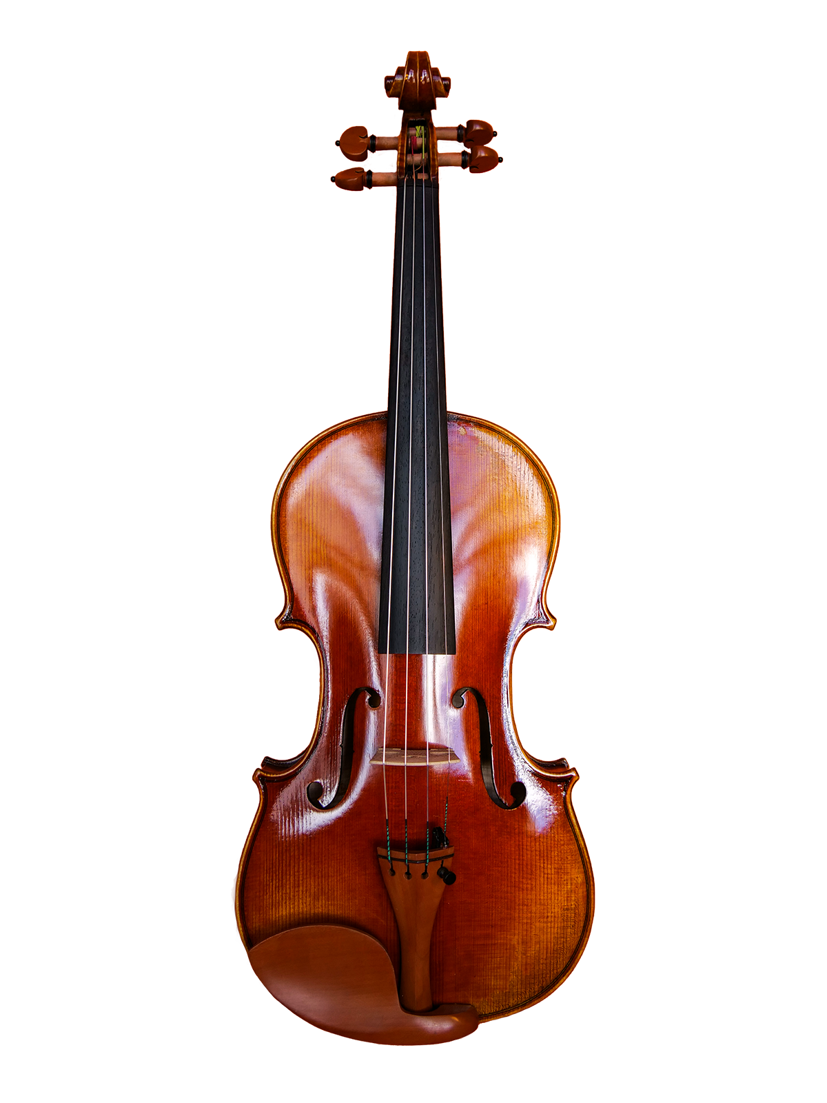 Morpheus-Strings Violin Red Maple and Ebony